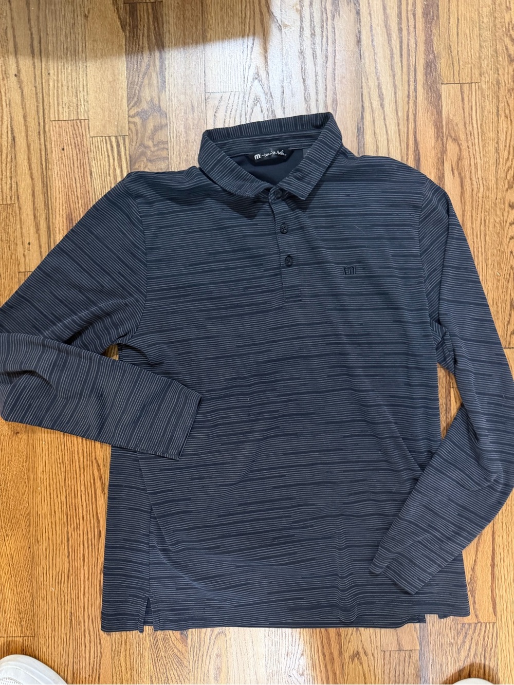 Travis Mathew Large Long Sleeve Polo